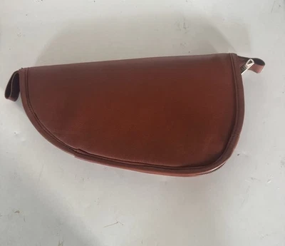 LONDON KNIGHTHOOD Genuine Real leather Tan Pistol Rug Fleece Lined