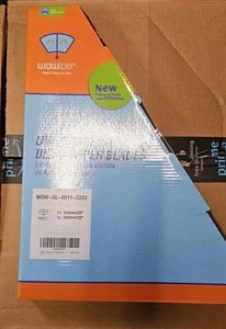 wowiper universal wiper replacements 2pk 22 inch wipers. NIB FREE SHIPPING - Bild 1 von 2
