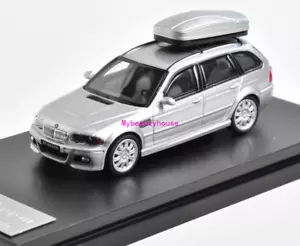 Modellino sportivo SH 1:64 argento M3 CSL E46 3 serie carro auto metallo pressofuso - Foto 1 di 2