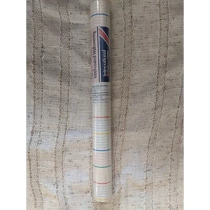 International Wallcoverings Primary Color Striped Wallpaper 554 sq ft - Picture 1 of 5