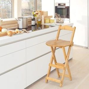 Barhocker Faltstuhl klappbar Barstühle Küchenstühle geeignet für Esszimmer Stühl - Bild 1 von 14