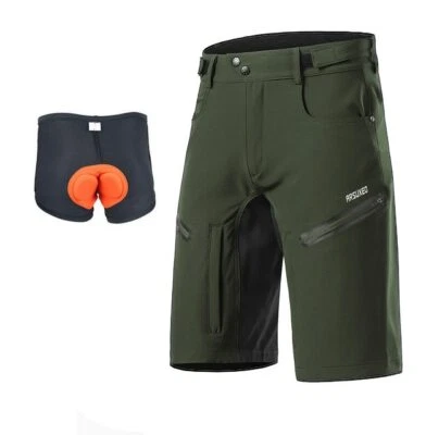 Мужские велосипедные шорты свободного кроя MTB велосипед шорты велосипед карман короткие брюки - Изображение 1 из 4