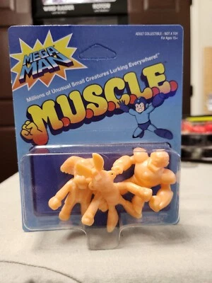 Super7 Mega Man M.U.S.C.L.E. - Doctor Wily - Cut Man - Guts Man Foto 1 de 4