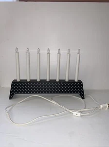 Plastic Menorah Electric Candles on/off Button - Picture 1 of 3