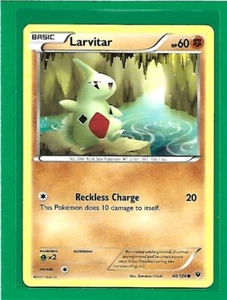 Pokémon TCG XY Fates Collide Larvitar #40/124 Regular Common - Picture 1 of 2