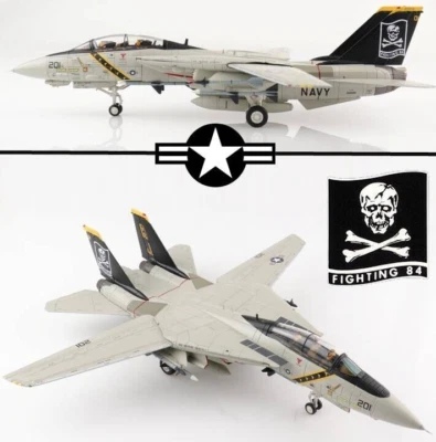 F-14A Tomcat USN VF-84 Jolly Rogers, op. Desert Storm, Hobby Master 1:72 HA5241 - Immagine 1 di 4