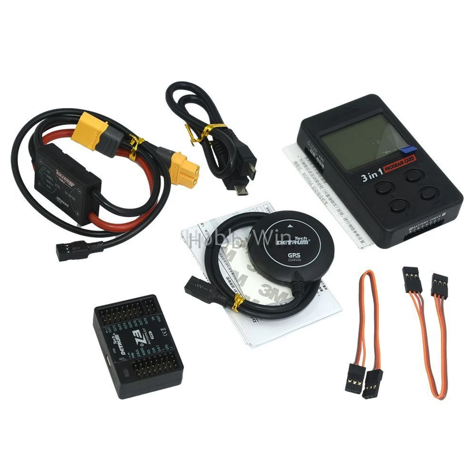 Dynam Detrum Z3 FPV RC Plane Flight Controller Autopilot OSD 3in1 PMU6-axis gyro - Image 1 of 4