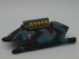 Vintage Galoob Micro Machines Sea Shadow Military Naval Vessel Blue Grey Camo - Picture 1 of 3