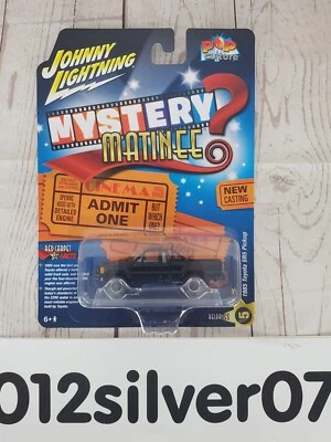 Johnny Lightning Mystery Matinee 1985 Toyota SR5 Pickup Truck Black NEW - Image 1 of 4