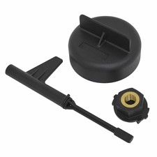 FILTRO OLIO TAPPO ALLUMINIO 74mm 74 14 VW MERCEDES BMW AUDI OPEL 12,5 1//2 End cap oil BGS