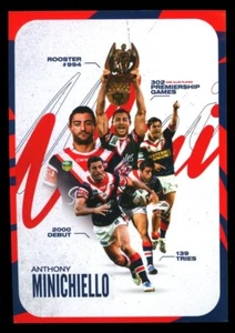 2025 Sydney Roosters NRL Members Club-Issued Card - Anthony Minichiello - Picture 1 of 3