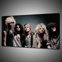 GUNS N ROSES SLASH CANVAS WALL ART PICTURE PRINTS FREE FAST UK DELIVERY