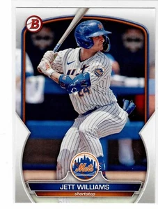Jett Williams New York Mets 2023 Bowman Draft - Bild 1 von 2