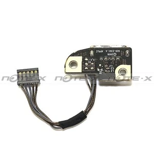 Dc-Klinkenbuchse Schalltknopf Anschluss Kabel Board Für für Apple Macbook A1286 - Bild 1 von 2