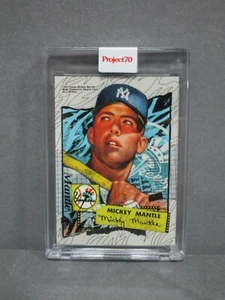 Mickey Mantle #121 Topps Project 70 2021 de Tyson Beck como nuevo patio - Imagen 1 de 2
