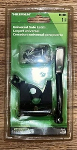 HILLMAN 851365 Universal Gate Latch BLACK FINISH - Picture 1 of 2
