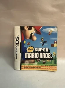 New Super Mario Bros (Nintendo DS) Manual Only NO GAME 3A - Picture 1 of 11