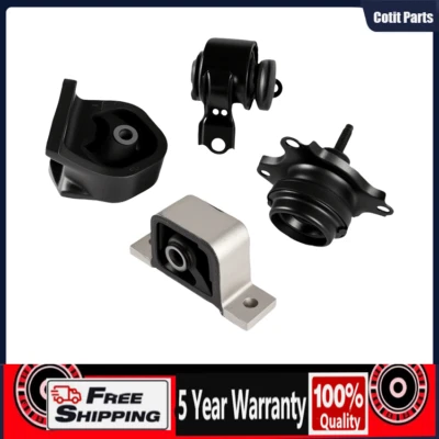 4PCS Engine Motor & Trans Mount for 2002-2006 Honda CR-V 2.4L L4 A6597 A6596 - Image 1 of 4