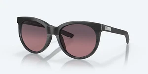 NEW COSTA DEL MAR VICTORIA Gray / Rose Gradient Polarized 580G Sunglasses - Picture 1 of 7