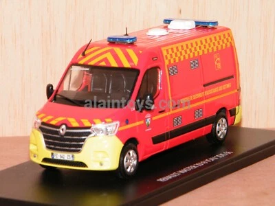 RENAULT MASTER 2019 VSAV SDIS 06 ELIGOR 1/43 Réf 117638 - Photo 1/3
