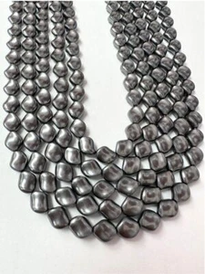 Curve Twist Bead Swarovski Crystal Pearls Dark Grey 9x8mm - Picture 1 of 2