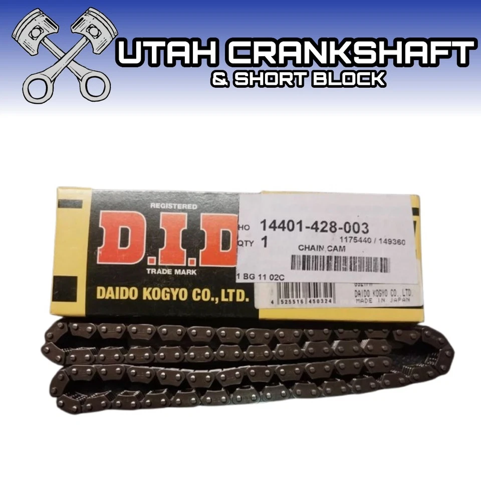 New NOS DID Honda XR250 XL250 TIMING CAM CHAIN XL250S XR250R 1978 1979 1980 1981 - Image 1 of 4