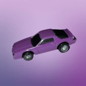 Rare Vintage 1988 Hot Wheels Purple Camaro Black Wheels Dicast Mini Car A3 - Picture 1 of 7