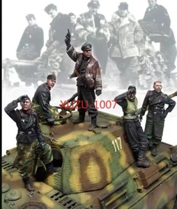 1/72/48 3D Printed Figures WW2 German TANK GROUP Soldat Battlefield 5 unbemalt - Bild 1 von 3