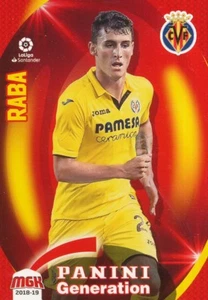537 DANI RABA # ESPANA VILLARREAL CF CARD MGK LIGA 2019 PANINI GENERATION - Picture 1 of 2