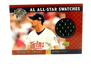 2002 Upper Deck All Star Swatchs Joe Mays ASA-JM - Picture 1 of 4