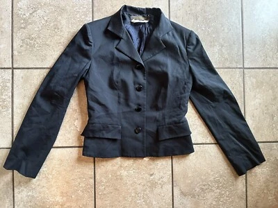 Abrigo Chaqueta Blazer Louis Vuitton LV Uniforme Lana Azul Talla 36 Foto 1 de 4