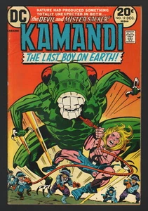 KAMANDI, L'ULTIMO RAGAZZO SULLA TERRA #12, 1973, DC, VG, IL DIAVOLO E MISTER SACKER! - Foto 1 di 1