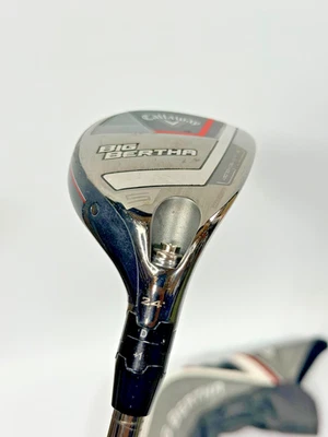 Cubierta de cabeza Callaway Big Bertha 5 híbrida 24° RCH 65 g Senior Flex 39,5 pulgadas Foto 1 de 4