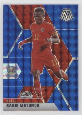 2021 Panini Mosaic UEFA Euro 2020 Blue Mosaic Prizm /99 Rabbi Matondo #199 - Image 1 of 2