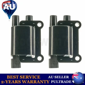 2PCS IGNITION COILS UF196 MD314583 JMI196 FOR MITSUBISHI MONTERO 3.0L 3.5L V6 AU - Picture 1 of 9