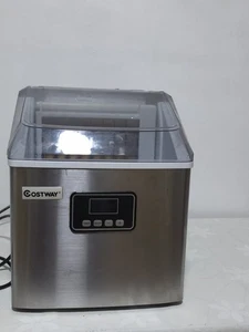 Ersatz oder Reparatur 22kg/24h Costway Automatische Elektrische Schnell Eismaschine Silber - Bild 1 von 8