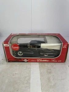Anson Black on Black 1947 Cadillac Series 62 Die Cast 1:18 mit Box Vintage - Bild 1 von 7
