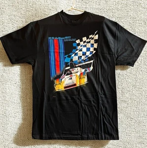 Vintage 1977 Le Mans Porsche 936 Shirt Large Hanes Beefy-T Martini Racing Ickx - Bild 1 von 5