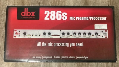 dbx, 286s Microphone Preamp Processor, used, with box, manual power cable - Image 1 of 4