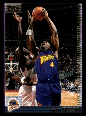 Baloncesto NBA 2000-01 Topps Danny Fortson #181 Golden State Warriors Foto 1 de 2