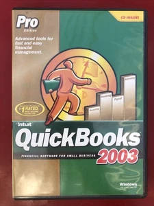 Intuit QuickBooks Pro Edition 2003 for Windows 98/2000/ME/XP +Key - Picture 1 of 4