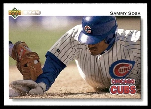 1992 Upper Deck #723 Sammy Sosa Factory Set Gold Hologram - Bild 1 von 2