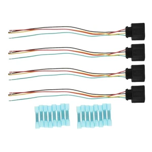  4 Pcs Automotive Ignition Coil Harness Pigtails Battery Quick Connector - Picture 1 of 12