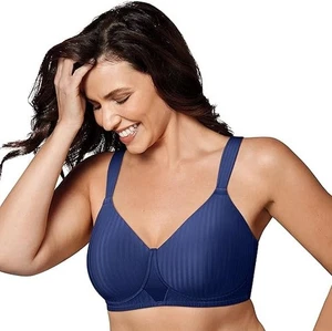 Reggiseno donna senza fili Playtex nuovo completo di copertura taglia 40B US4707 - Foto 1 di 6
