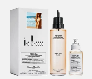 Maison Margiela réplica Beach Walk eau de toilette 1 oz + recarga de 3,4 oz para mujer - Imagen 1 de 6