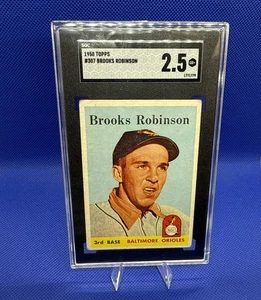 1958 Topps #307 Brooks Robinson Baltimore Orioles SGC 2.5 - Bild 1 von 8