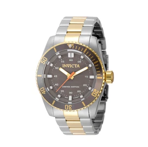 NEW! Invicta Pro Diver Swiss Movement Swiss Made Gray Wave Dial Limited Edition - Foto 1 di 6