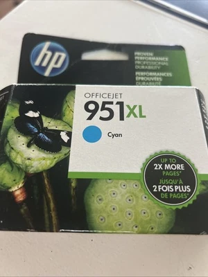 951XL Ink Cartridges Cyan Yellow Magenta, Expired 2015-2020 - Image 1 of 2