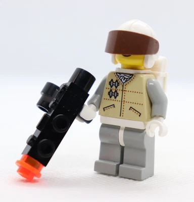 Figura Minifigura LEGO® de Colección Star Wars Rebel Trooper Brown Visor 7130 Hoth Foto 1 de 4