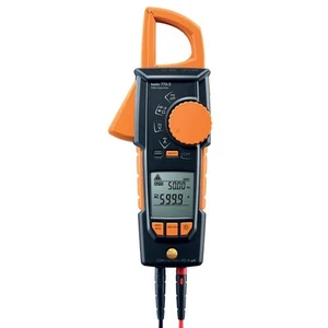 TESTO 770-3 AUTO AC/DC CLAMP METER TRUE RMS .1% ACCURACY μA+TEMP+POWER+BLUETOOTH - Picture 1 of 9
